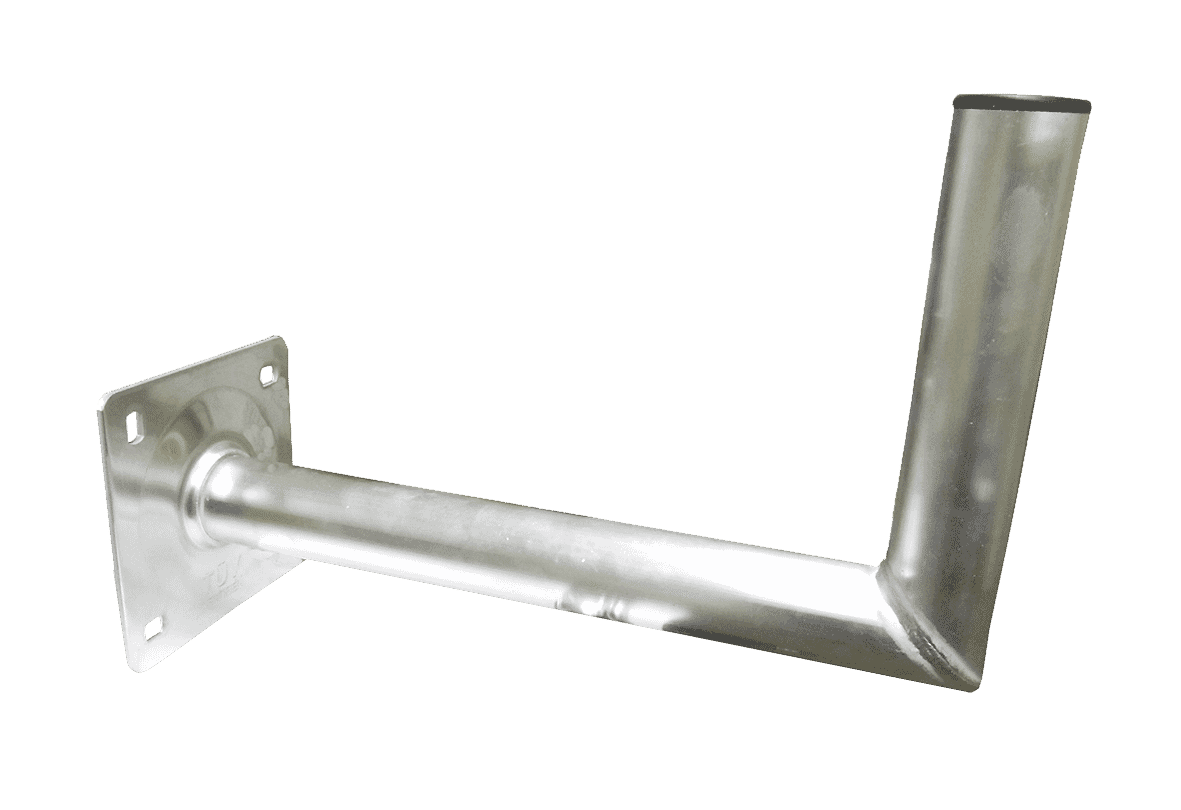 2 Inch x 35cm ALLOY Right Angle Satellite Wall Mount Bracket